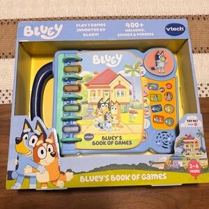 VTech Bluey Interactive Book of Games